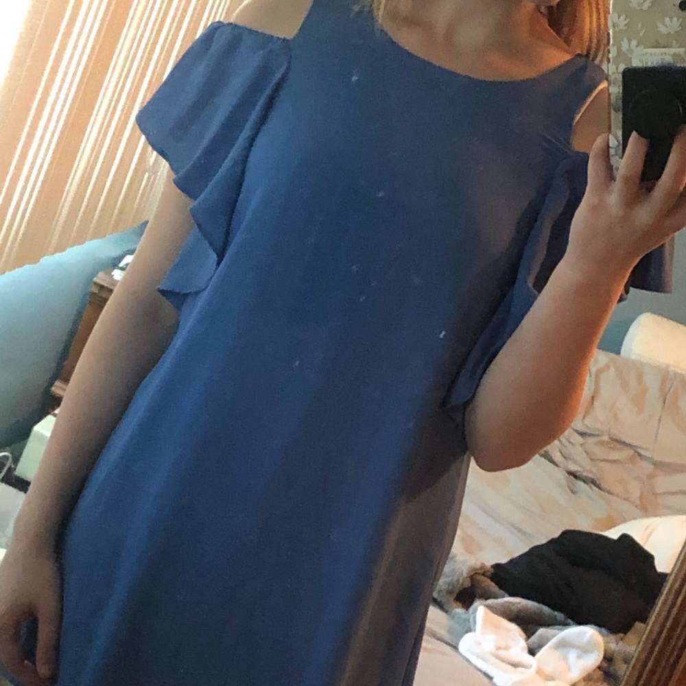 Blue knee length dress from love reign